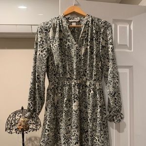 HM Black & White Dress